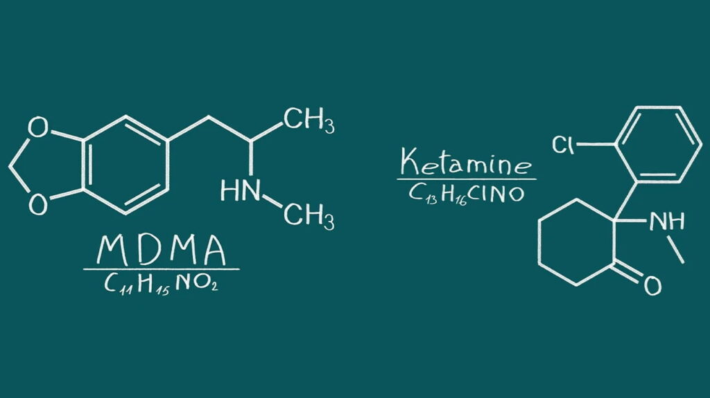 MDMA vs Ketamine