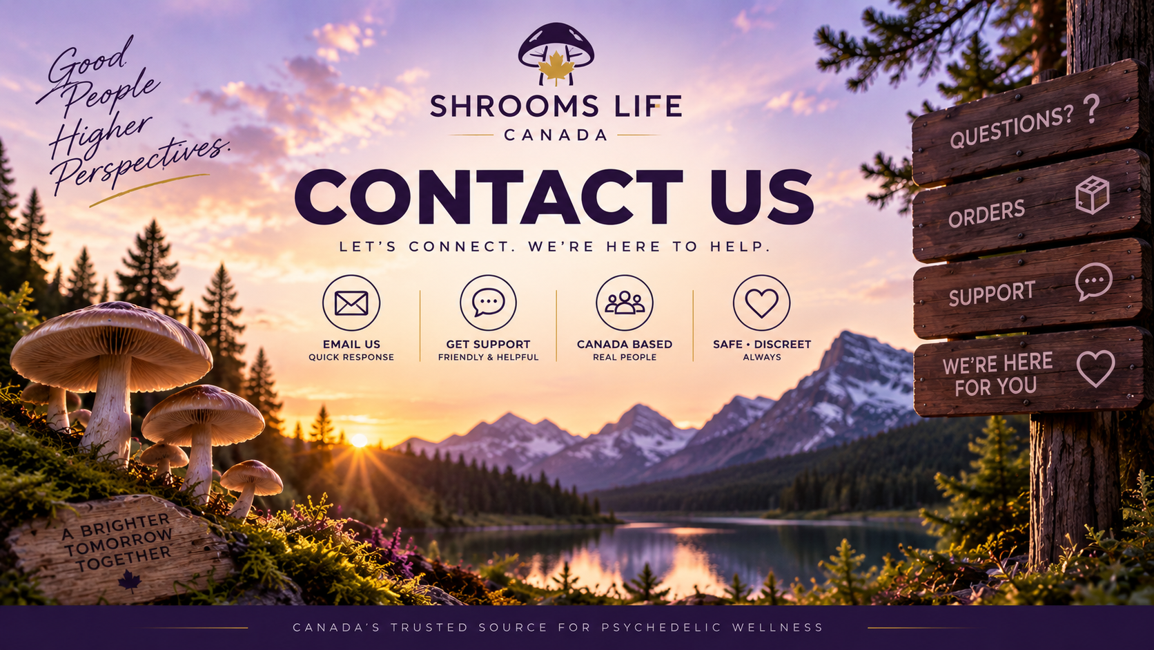 Contact Shrooms Life Canada